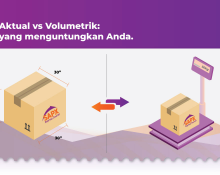 perbedaan berat aktual vs volumetrik