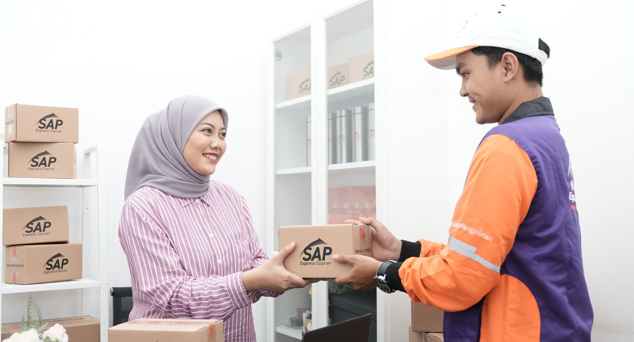 cara mengirim barang lewat sapx express dari rumah