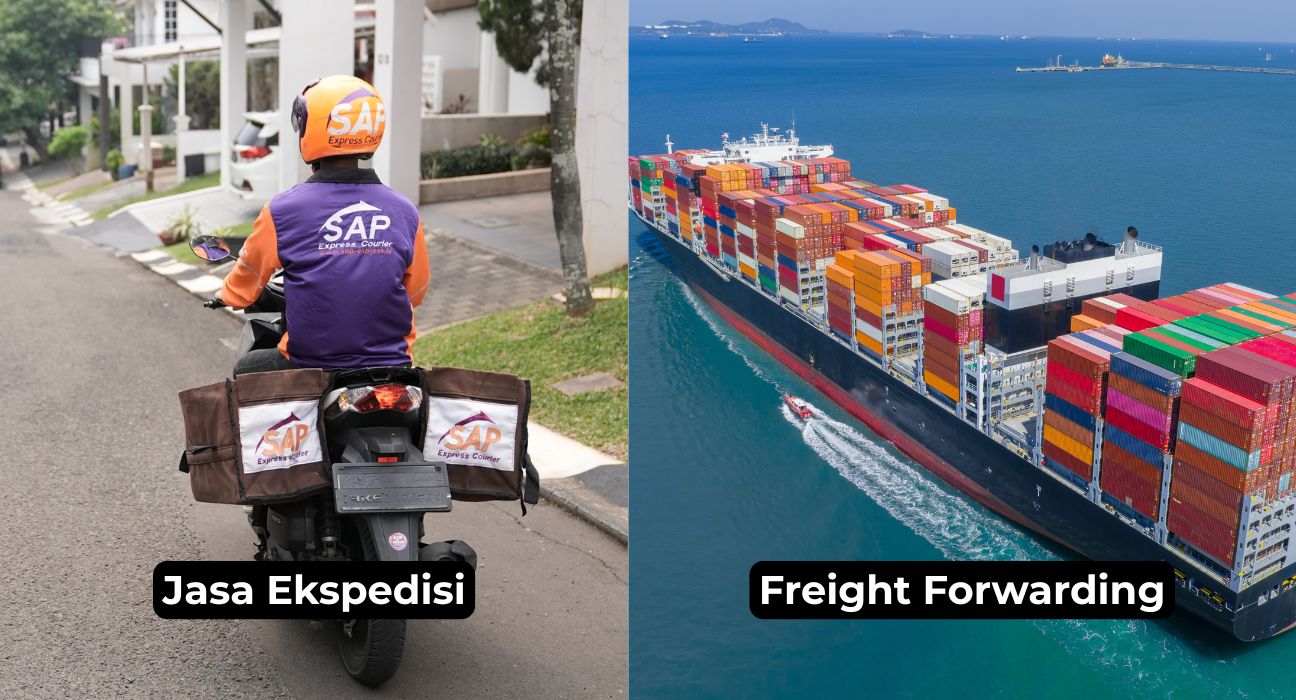 perbedaan ekspedisi dan freight forwarder