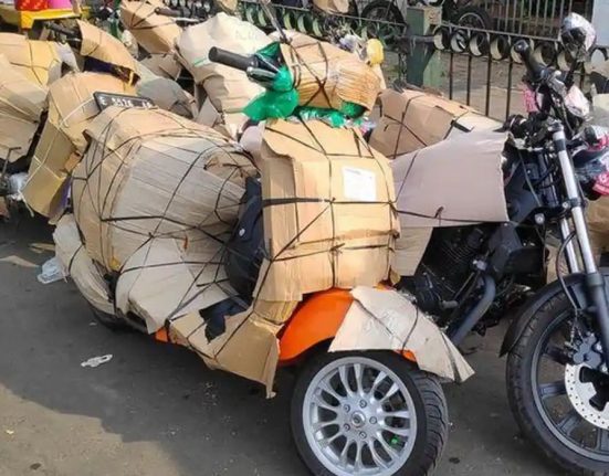 cara mengirim motor