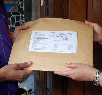 kirim dokumen 1 hari sampai luar kota